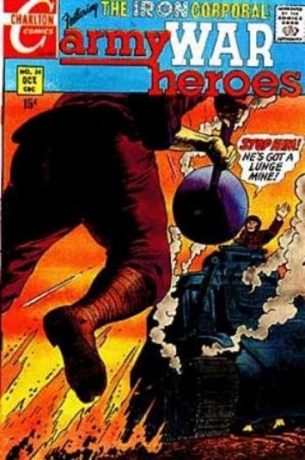 Cover of Army War Heroes #34