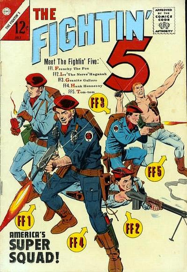 Cover of Fightin' Five #28