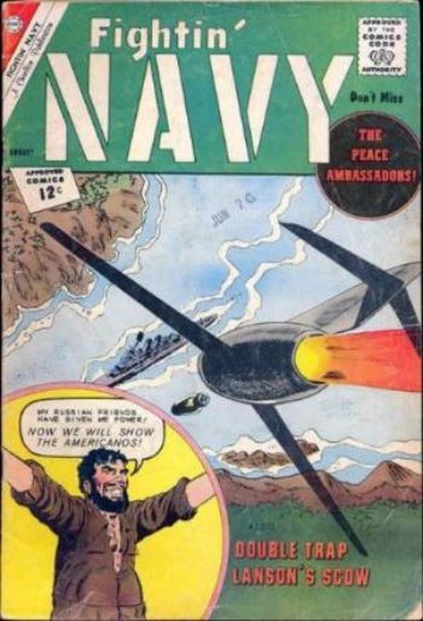 Cover of Fightin' Navy #105