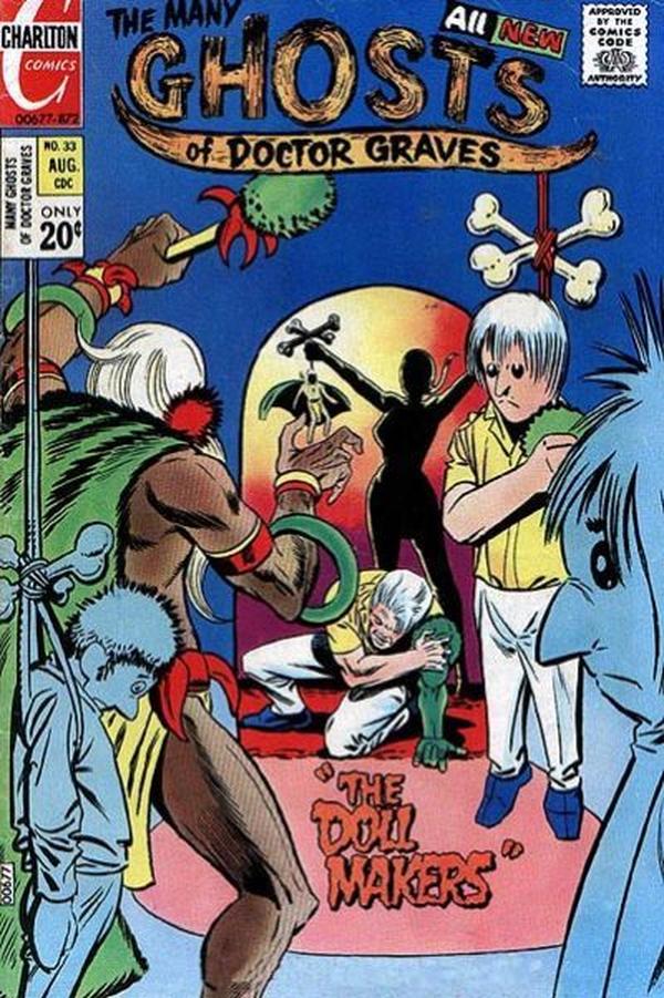 Cover of The Many Ghosts of Dr. Graves #33