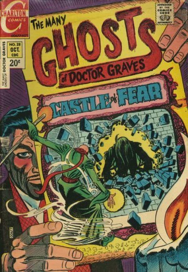 Cover of The Many Ghosts of Dr. Graves #28
