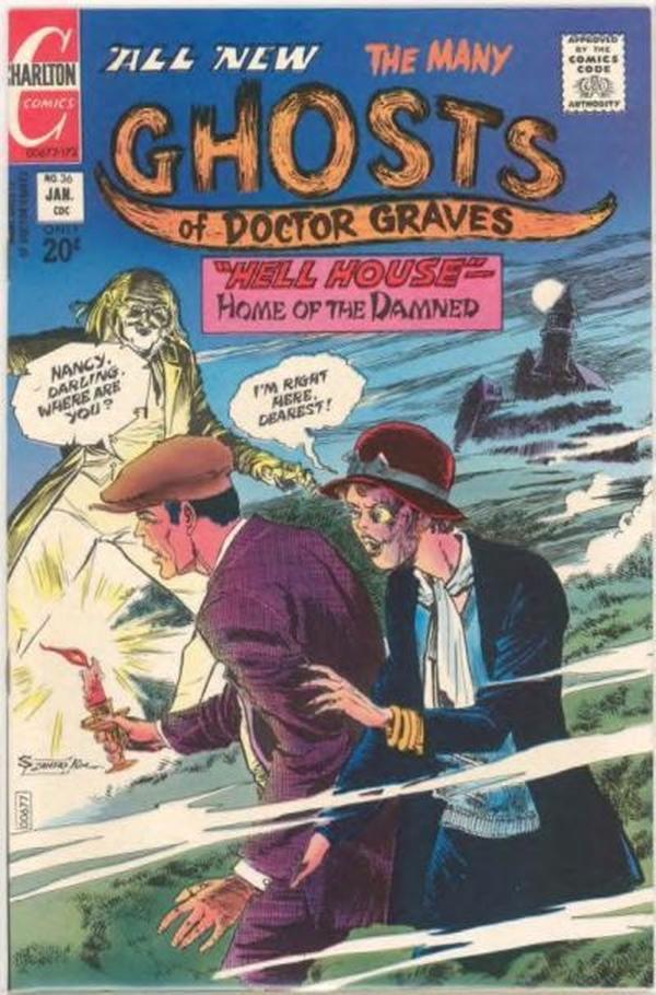 Cover of The Many Ghosts of Dr. Graves #36