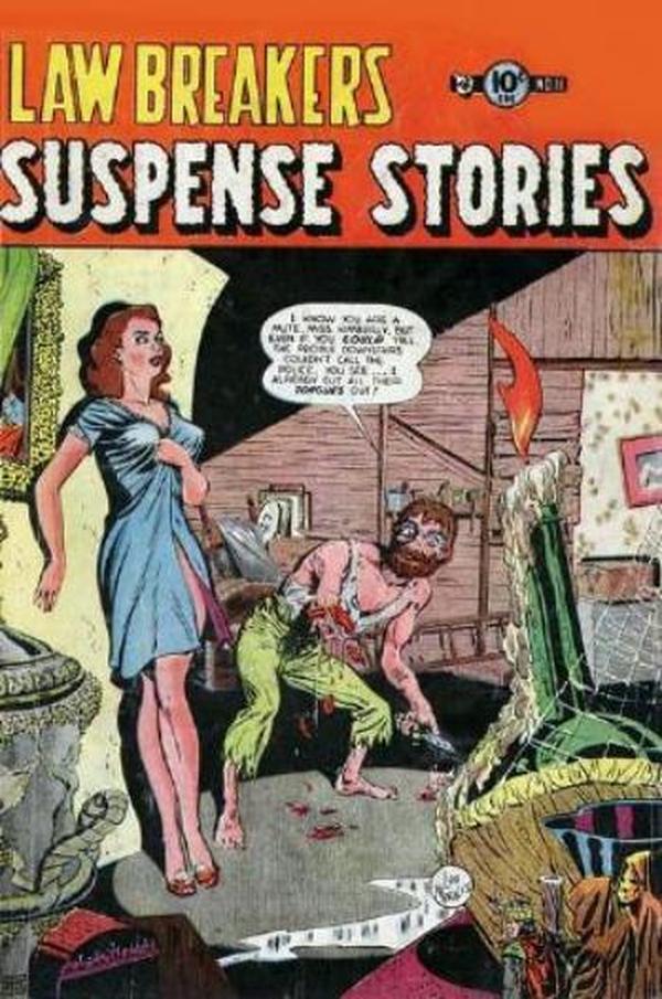 Cover of Lawbreakers Suspense Stories #11