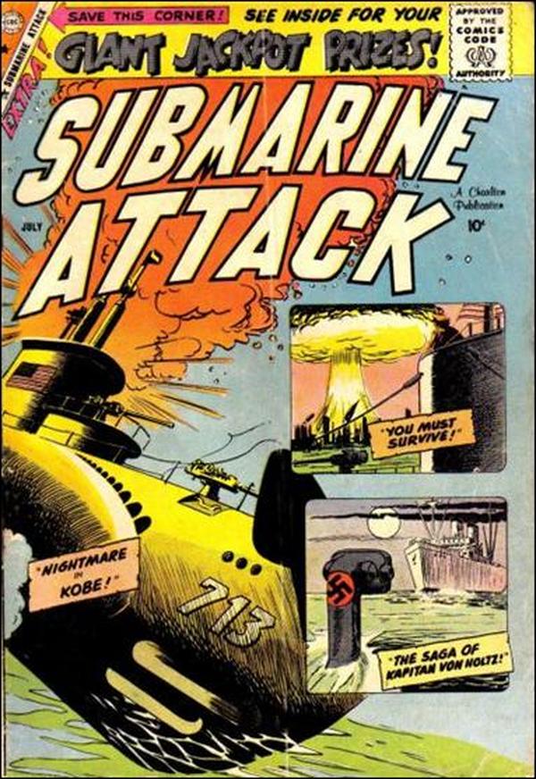 Cover of Submarine Attack #17