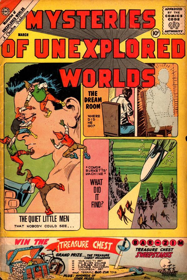 Cover of Mysteries of Unexplored Worlds #23