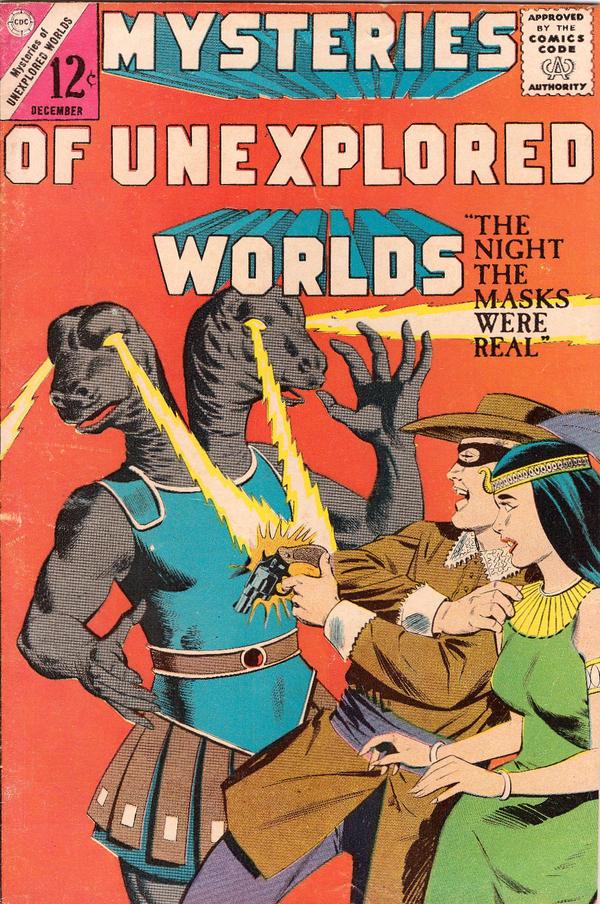 Cover of Mysteries of Unexplored Worlds #39