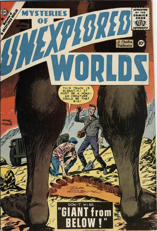 Cover of Mysteries of Unexplored Worlds #15