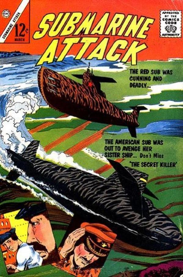 Cover of Submarine Attack #38