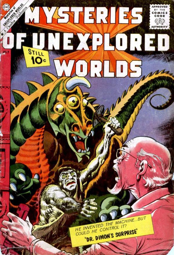 Cover of Mysteries of Unexplored Worlds #25