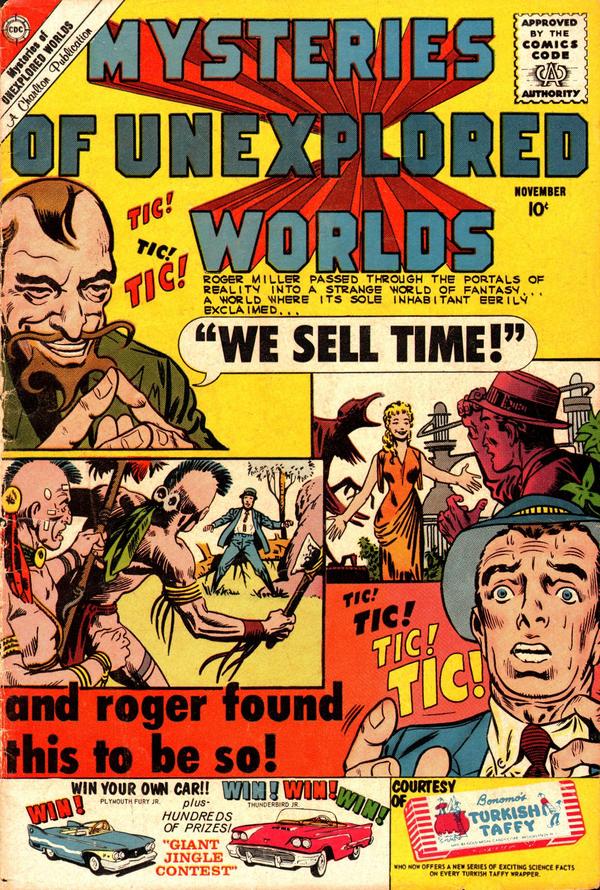 Cover of Mysteries of Unexplored Worlds #21