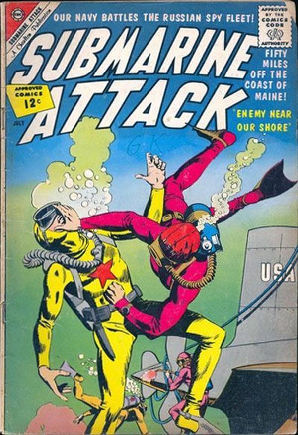 Cover of Submarine Attack #34