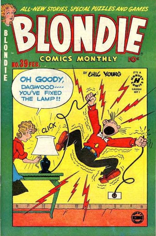 Cover of Blondie Comics Monthly #39
