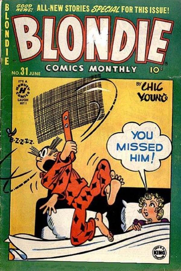 Cover of Blondie Comics Monthly #31