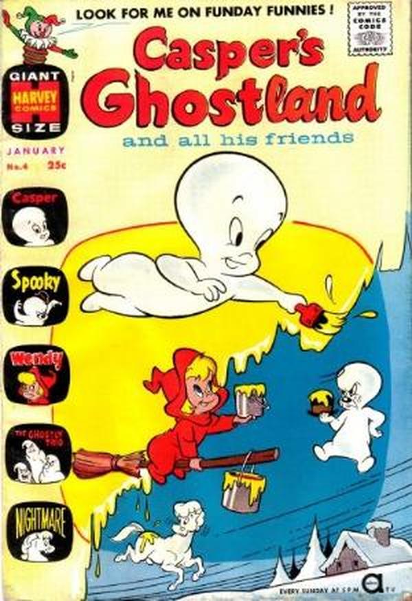 Cover of Casper's Ghostland #4