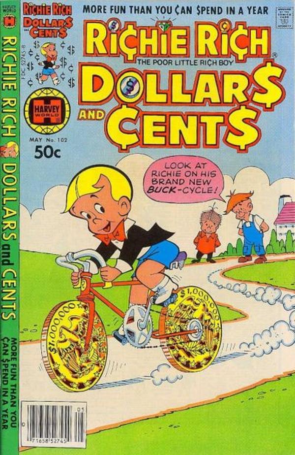 Cover of Richie Rich Dollars and Cents #102
