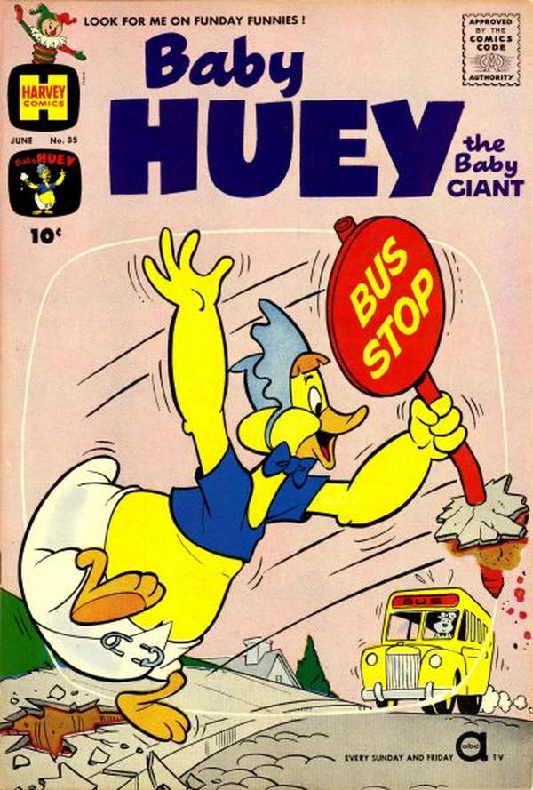 Cover of Baby Huey, the Baby Giant #35