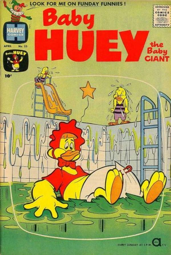 Cover of Baby Huey, the Baby Giant #23