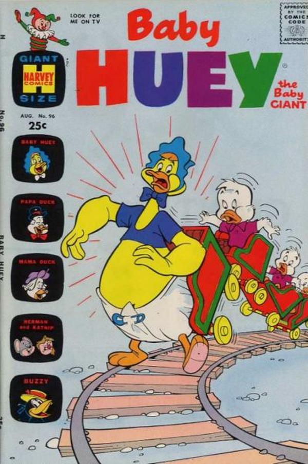Cover of Baby Huey, the Baby Giant #96