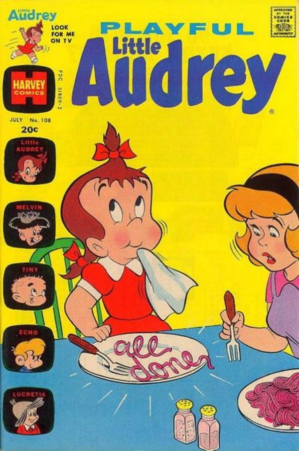 Cover of Playful Little Audrey #108