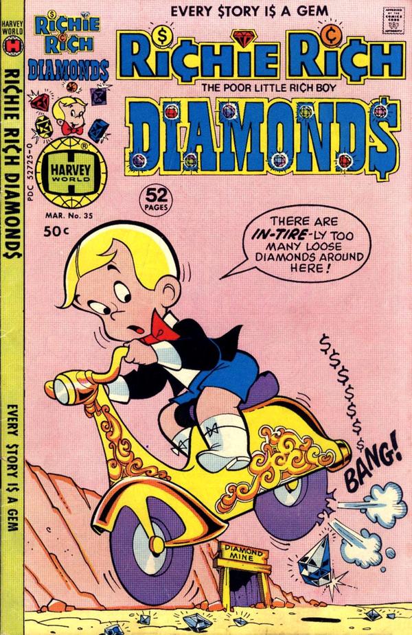 Cover of Richie Rich Diamonds #35