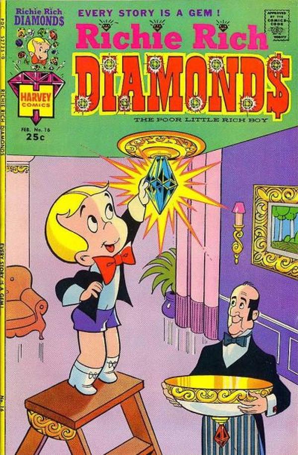 Cover of Richie Rich Diamonds #16