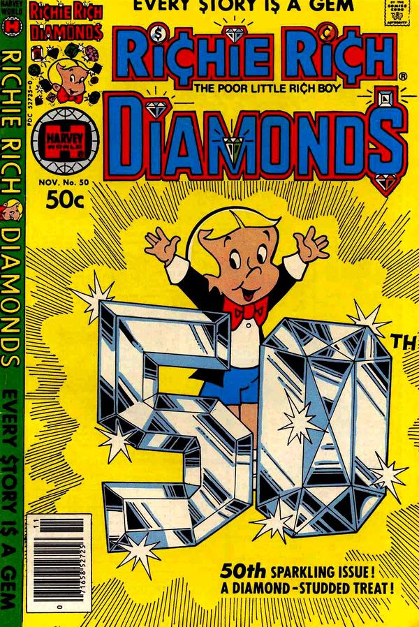 Cover of Richie Rich Diamonds #50
