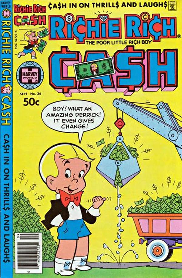 Cover of Richie Rich Cash #36