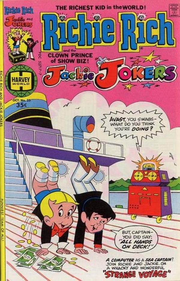 Cover of Richie Rich & Jackie Jokers #23