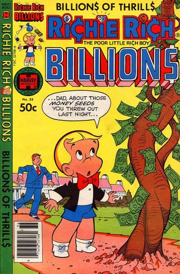 Cover of Richie Rich Billions #38