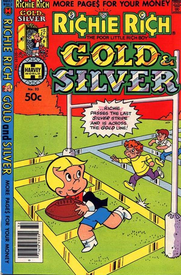 Cover of Richie Rich Gold and Silver #32