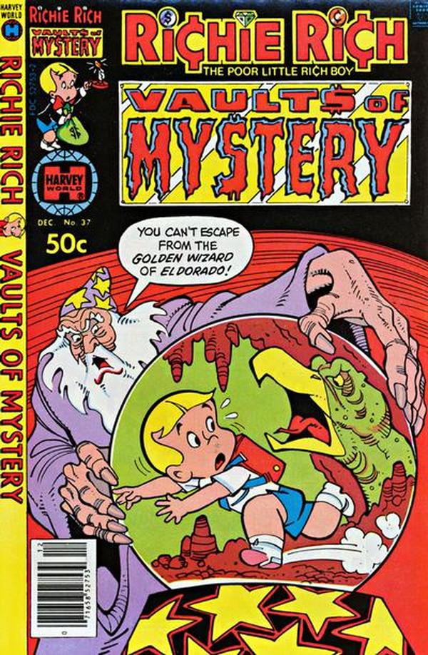 Cover of Richie Rich Vaults of Mystery #37