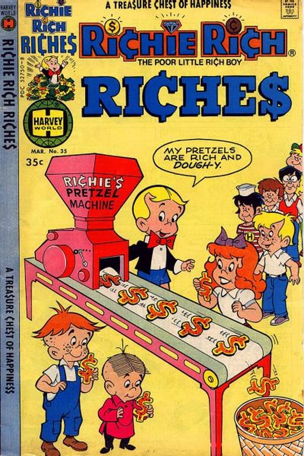 Cover of Richie Rich Riches #35