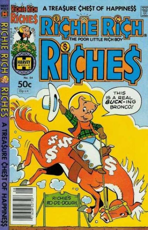 Cover of Richie Rich Riches #54