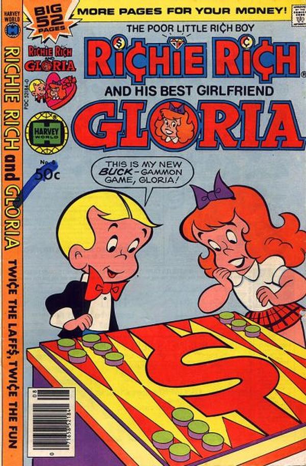 Cover of Richie Rich & Gloria #8