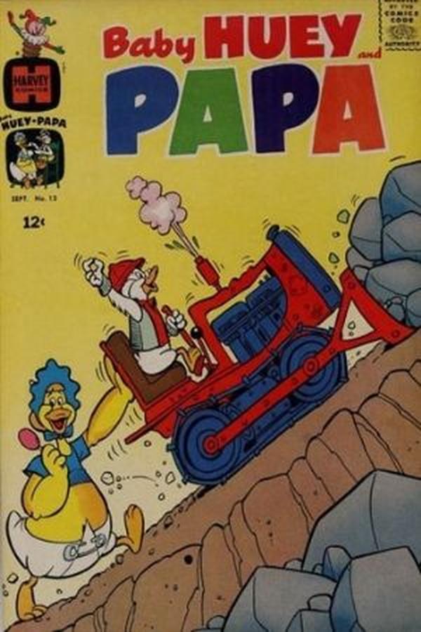 Cover of Baby Huey and Papa #13