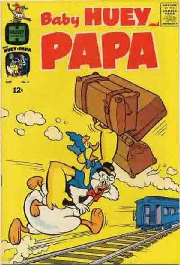 Cover of Baby Huey and Papa #2