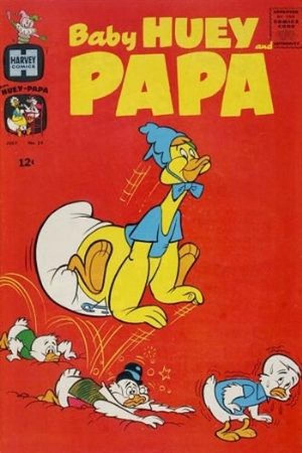 Cover of Baby Huey and Papa #24