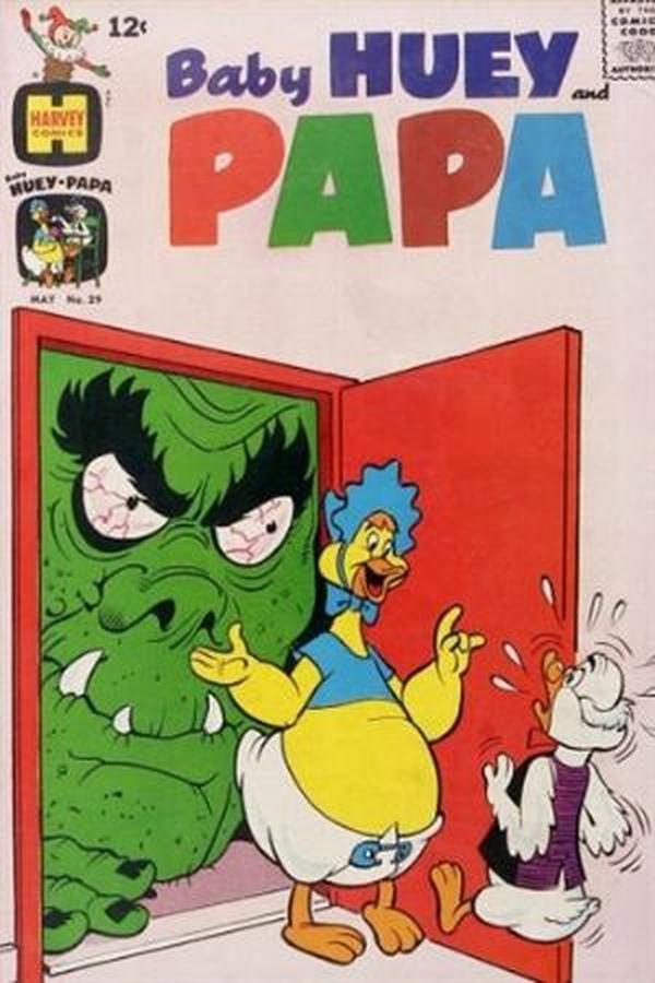 Cover of Baby Huey and Papa #29