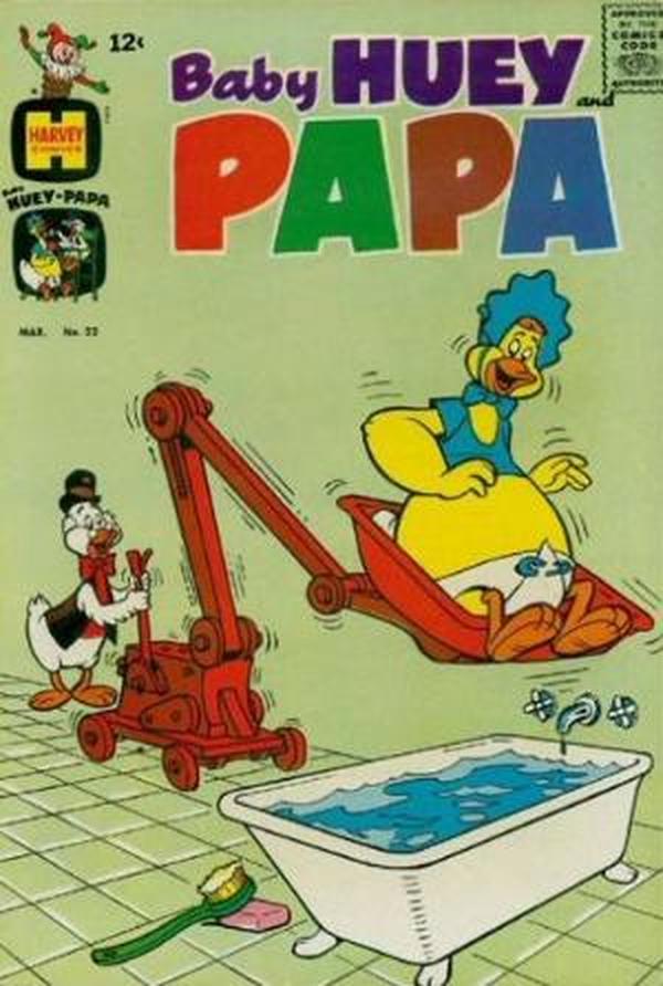 Cover of Baby Huey and Papa #22