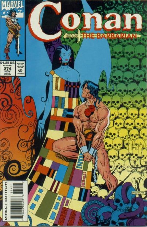 Conan the Barbarian #274 cover