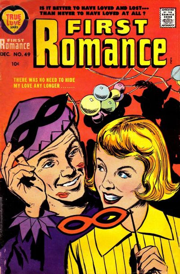 Cover of First Romance Magazine #49