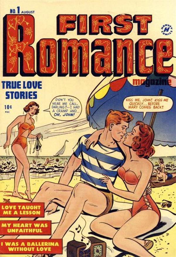 Cover of First Romance Magazine #1