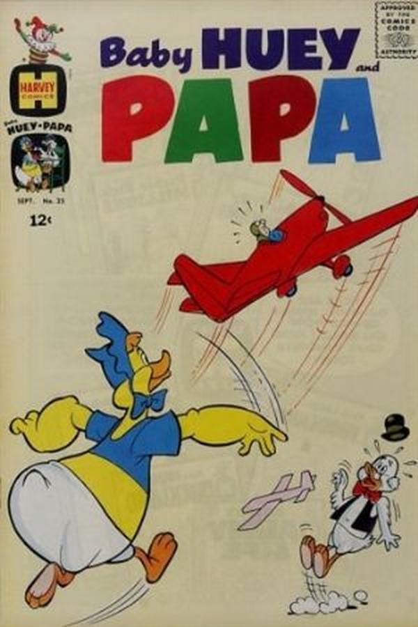 Cover of Baby Huey and Papa #25