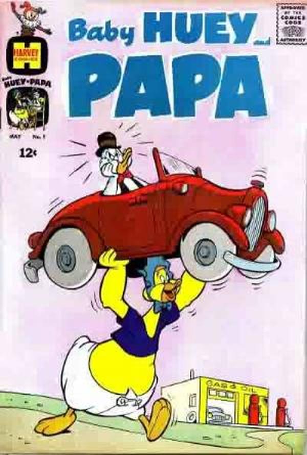 Cover of Baby Huey and Papa #1