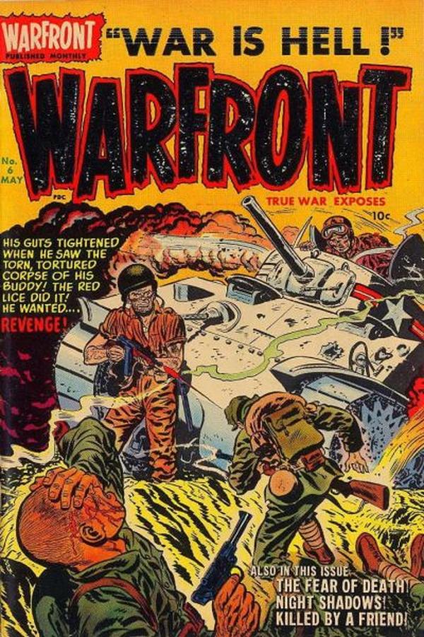 Cover of Warfront #6
