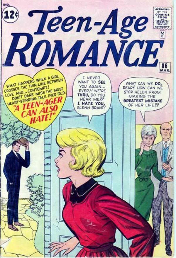 Teen-Age Romance (1960) #86 cover