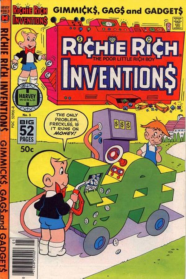 Cover of Richie Rich Inventions #5