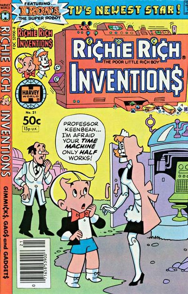 Cover of Richie Rich Inventions #21