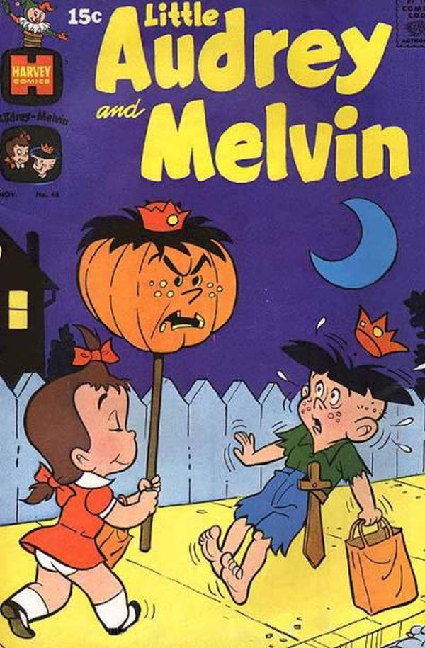 Cover of Little Audrey and Melvin #48