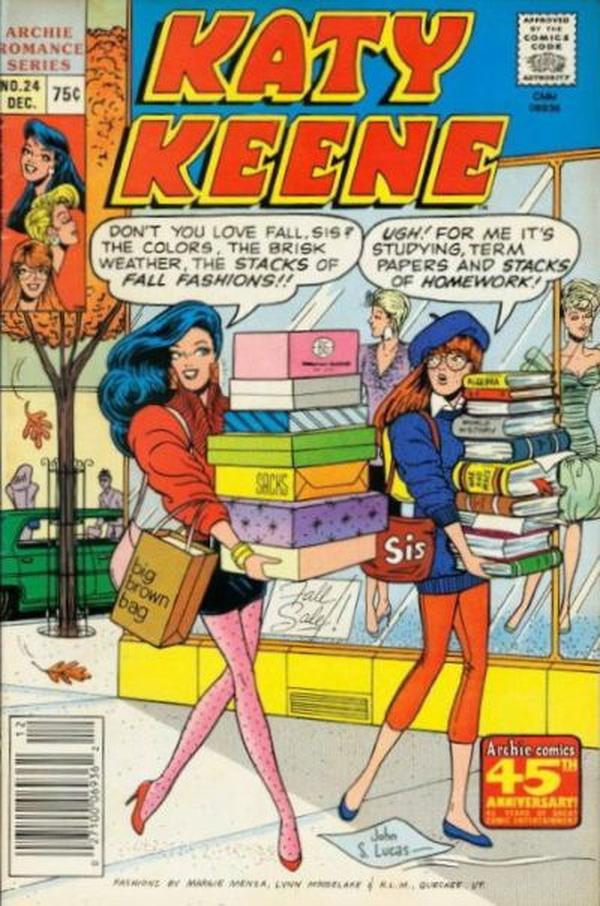 Katy Keene (1984) #24 cover